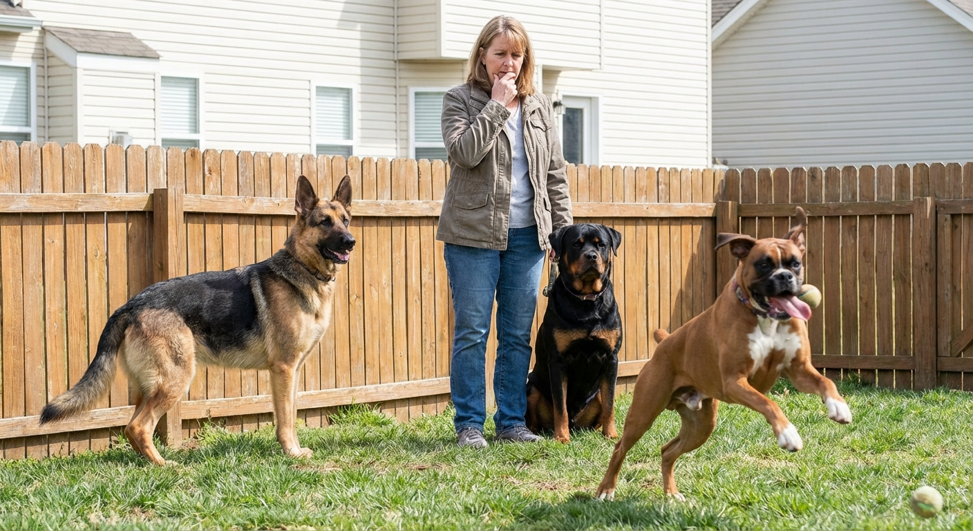 Guardians or Goofballs? A Practical Guide to Choosing Between German Shepherds, Rottweilers, and Boxers
